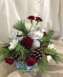 Cardinals in the Snow  from Nate's Flowers in Casper, WY
