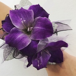 WC- Purple Gladiola from Nate's Flowers in Casper, WY