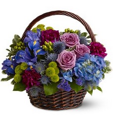 Twilight Garden Basket from Nate's Flowers in Casper, WY