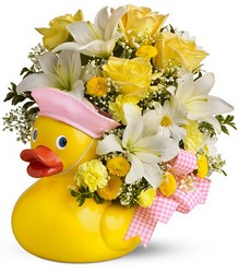 Just Ducky Bouquet for Girl - Premium from Nate's Flowers in Casper, WY
