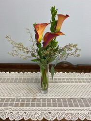 Calla Lily Bud Vase  from Nate's Flowers in Casper, WY