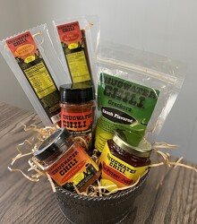 Chugwater Chili Gift Basket from Nate's Flowers in Casper, WY