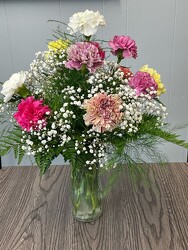 Dozen Carnations from Nate's Flowers in Casper, WY