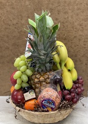 Fruit & Gourmet Basket from Nate's Flowers in Casper, WY