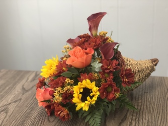 Fall Cornucopia  from Nate's Flowers in Casper, WY