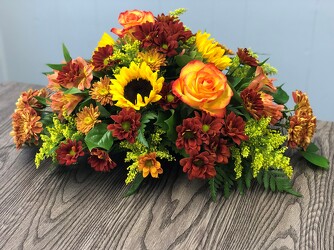 Harvest Time Centerpiece from Nate's Flowers in Casper, WY