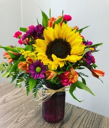 Orchard Harvest Vase Arrangement from Nate's Flowers in Casper, WY