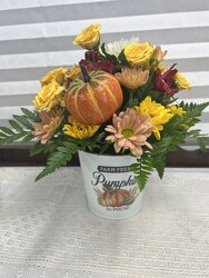 Pumpkin Tin from Nate's Flowers in Casper, WY