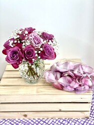 Roses on the Rocks  from Nate's Flowers in Casper, WY